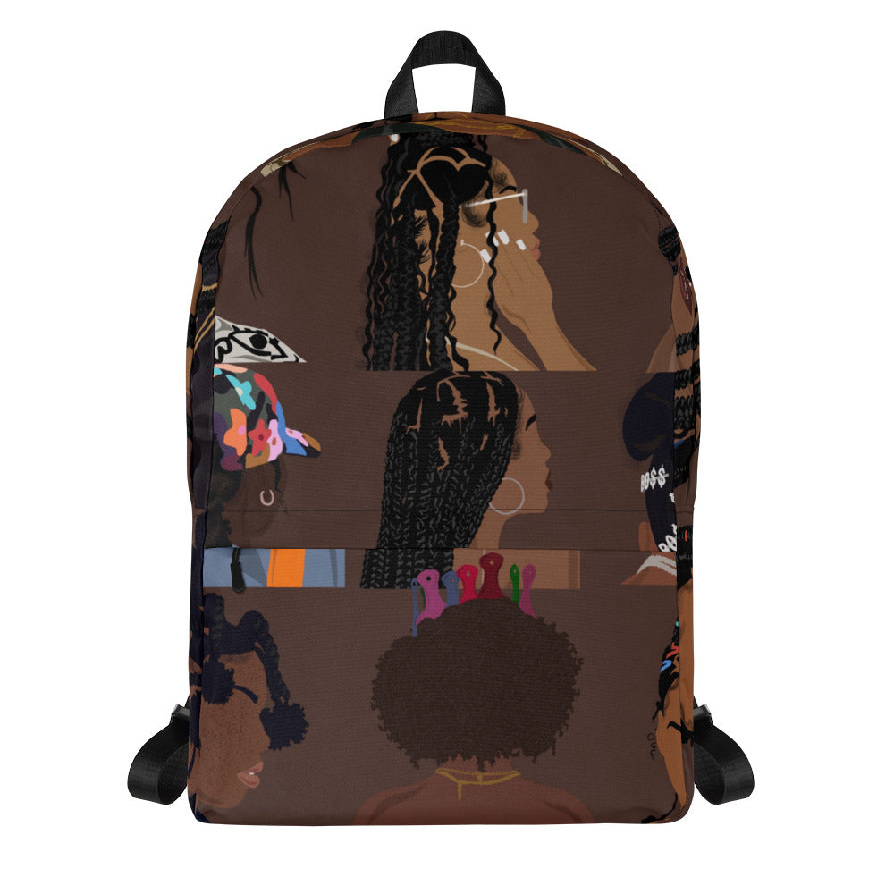 Black Girl Design I & II Backpack