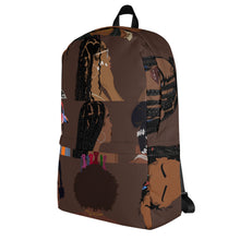 Load image into Gallery viewer, Black Girl Design I &amp; II Backpack
