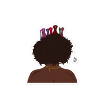 Load image into Gallery viewer, Afro Crown Sticker
