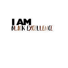 Load image into Gallery viewer, I Am Black Excellence Sticker
