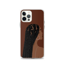 Load image into Gallery viewer, Black Girl In Her Braids iPhone Case
