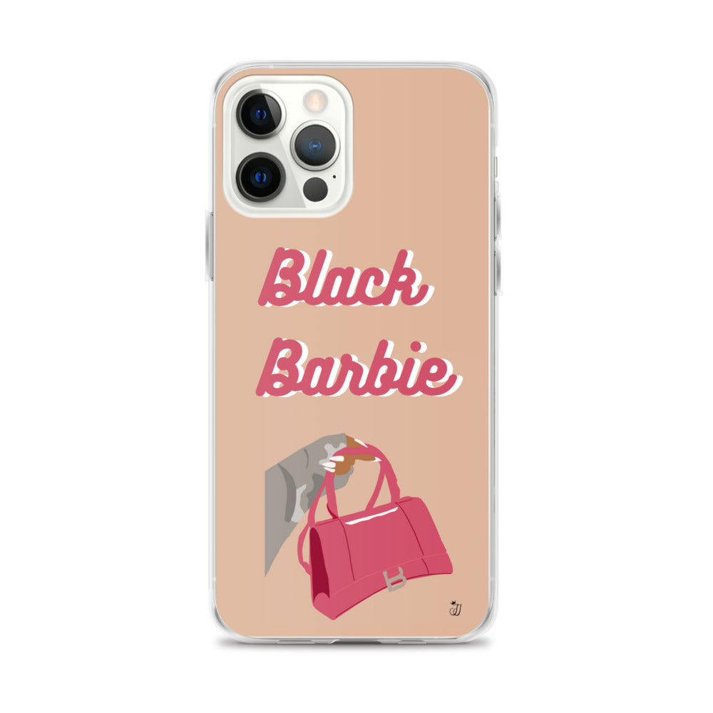 Black Barbie iPhone Case